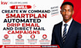 create kw command smartplan automated drip email and direct mail campaigns