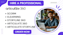 design an interactive elearning course in articulate storyline 360