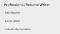 craft a professional ats resume