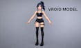 create vroid, vtuber and vrchat avatar with 3d rigging in blender