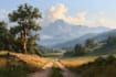 landscape oil painting art