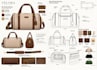 bag tech pack designer handbag, backpack, luggage tote fashion bag tech pack