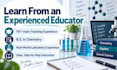 provide personalized chemistry and math tutoring