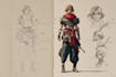 design a character anime