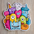 draw cute kawaii doodles stickers illustration design