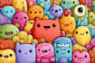 create cute doodles, illustration, sticker design