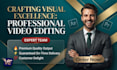 edit faceless documentary and 3d motion graphics video