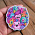 create cute doodles, illustration, sticker design
