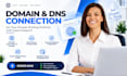 domain connection, fix domain transfer, connect domain to goddady