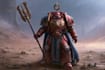 draw a warhammer 40k character art