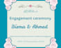 design luxury royal wedding invitation