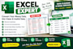 clean, format, merge, split excel data
