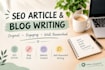 write seo articles and blog posts