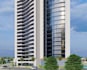 modern skyscraper designer, parametric tower building, tall glass, cgi rendering