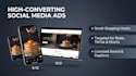 create high converting cinematic commercial video ads