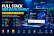 build a modern responsive full stack website