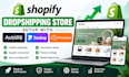 setup shopify dropshipping  store with autods zendrop cjdropshipping