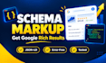 add schema mark up and structured data for google rich results