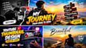 design eye catching youtube gaming thumbnails