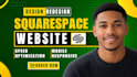 redesign squarespace website update edit squarespace build squarespace website