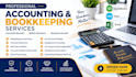 do bookkeeping, journal entries, trial balance and financial statements