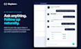 build an ai chabot that answers questions from your data