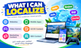 website, app, and game localization, translation, and SEO localization