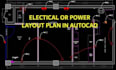 design electrical mep plans, lighting layouts and power drawings