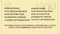 do pcb design multilayer pcb design esp32 pcb design stm32 iot pcb layout kicad