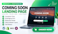 design a high converting coming soon landing page