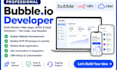 build bubble io developer, bubble website, bubble mvp, bubble saas app, n8n,crm