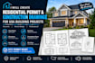 create USA residential permit drawings and construction plans