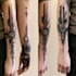 do minimal linework tattoo design for you