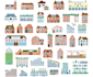 design isometric town map, flat design cityscape, urban roadmap,education poster