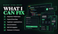 fix frontend bugs, responsive issues, and UI problems