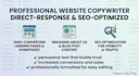 write high converting SEO website copy for tech startups and digital agencies