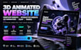 3d animated website,webflow website,interactive website,3d animation,gsap,webgl