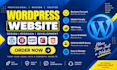 build a clean responsive wordpress business website with blog for local business
