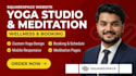 build yoga studio website squarespace wellness coach website meditation website