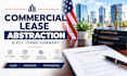 abstract your commercial lease and summarize key terms