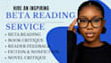 beta read your dark romance or romantasy novel