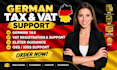 help with german tax, vat, elster and oss