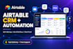 setup airtable crm database airtable automation interface sofr webapp n8n ai