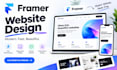 design responsive framer website design developer redesign landing page expert