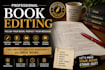 provide book editing and proofreading