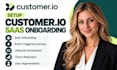 setup customer io saas onboarding customer io event triggered churn reduction
