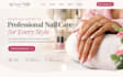 design redesign squarespace nail salon website nail tech website manicure site