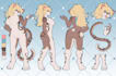 furry ref sheet fursona ref sheet furry reference sheet character oc anthro nsfw