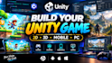 develop a 3d 2d unity game, unreal engine, full game programming
