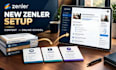 set up your new zenler course and online school